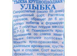 Тыква Улыбка (Ваше хозяйство)
